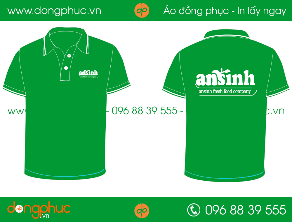 Áo phông đồng phục công ty An Sinh